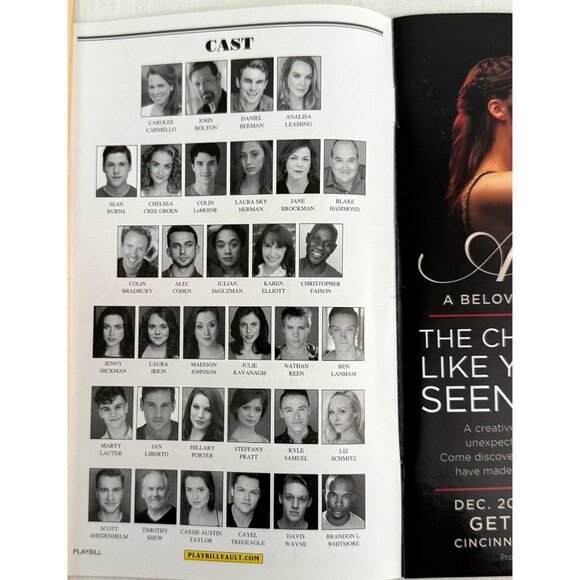 Hello Dolly Playbill December 2019 Aronoff Center Cincinnati Ohio National Tour - Picture 5 of 12